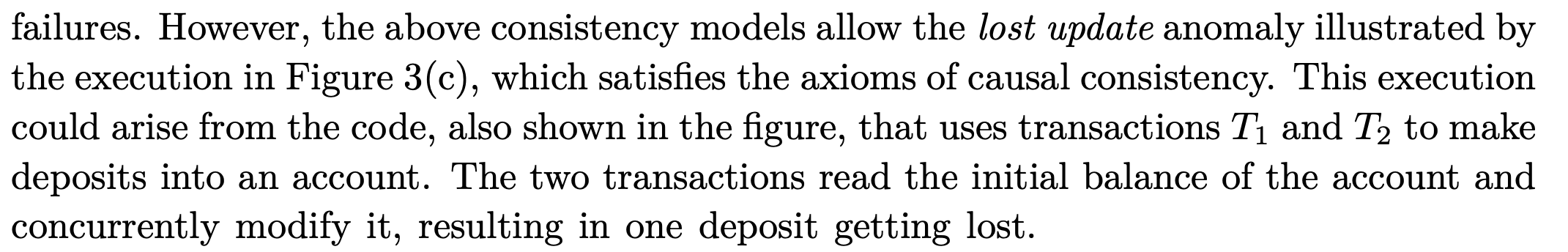Transaction Isolation Models